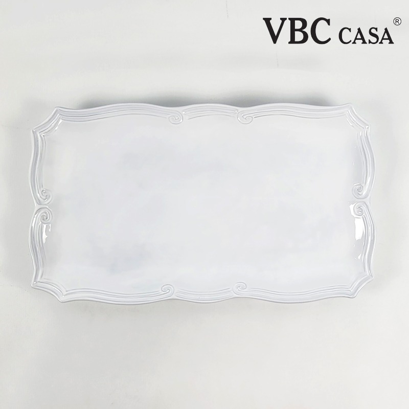 [공동구매] VBC까사 인칸토 바로크 사각플래터(41x24cm) 10310